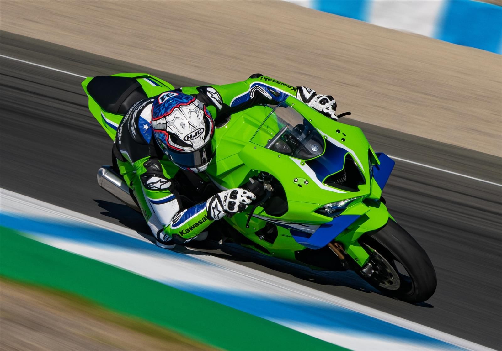 Kawasaki ZX-10R 2026 sur piste Kawasaki ZX-10R 2026 sur piste