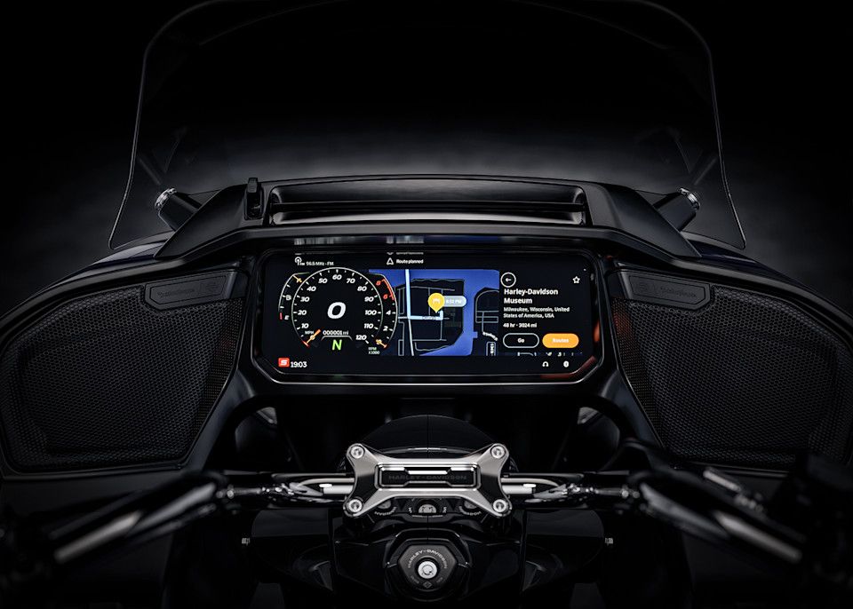 Ecran Harley Road Glide 2026