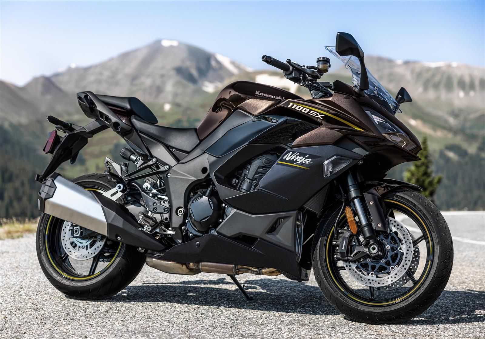 Kawasaki 1100SX 2026 en statique