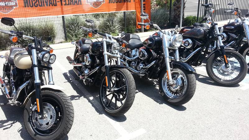Experience Tour Harley 2014 : motos d'essai bis