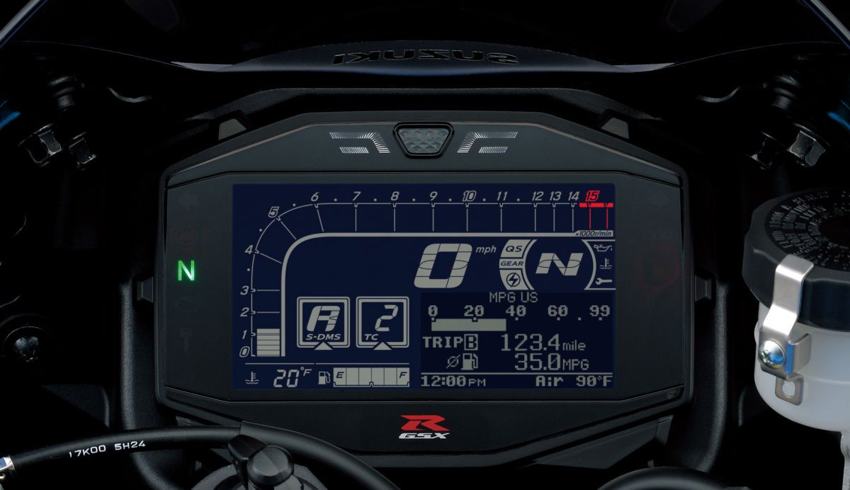 Ordinateur de bord Suzuki GSXR 1000 2017