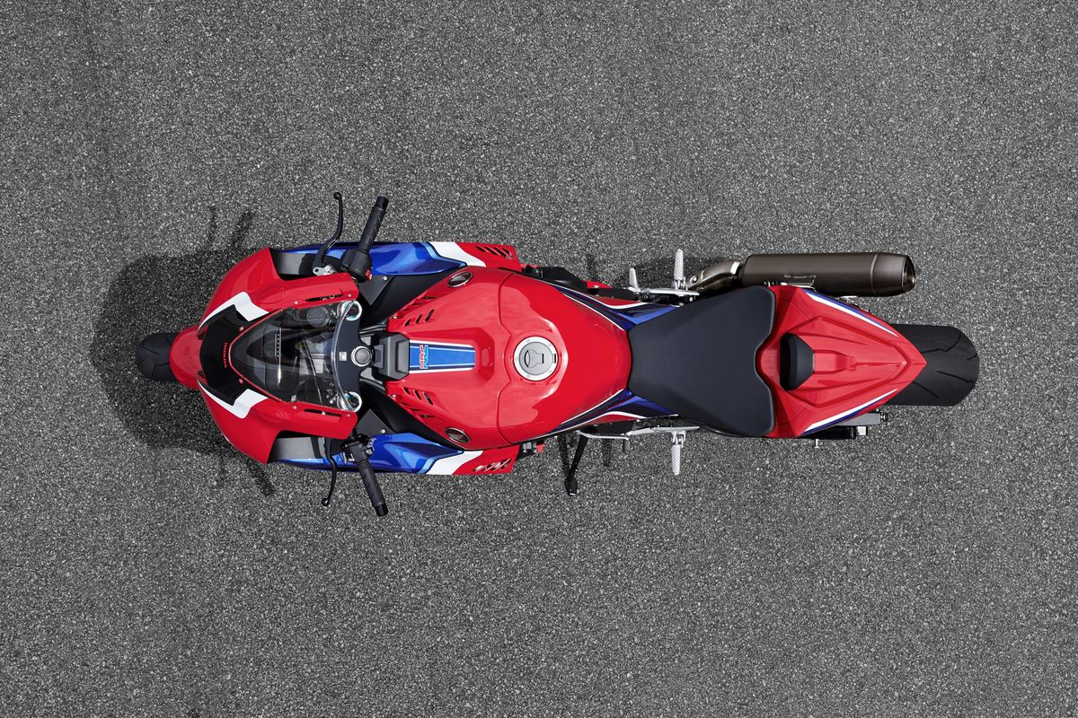 Honda CBR1000RR 2020 vu du dessus