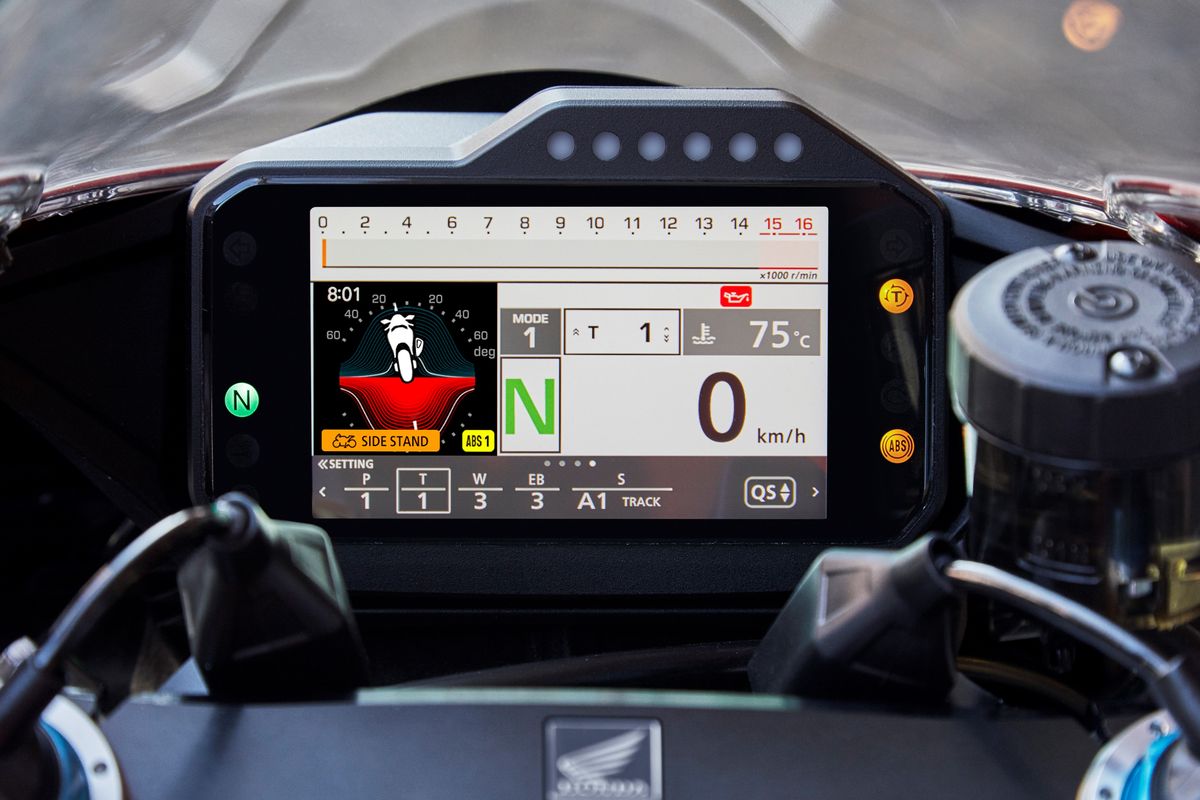 Tableau de bord Honda CBR1000RR SP 2020