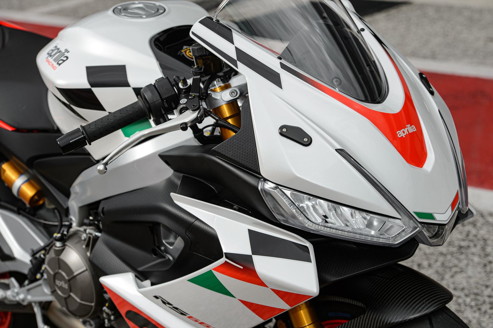 Face avant Aprilia RS 660 Extrema 2024