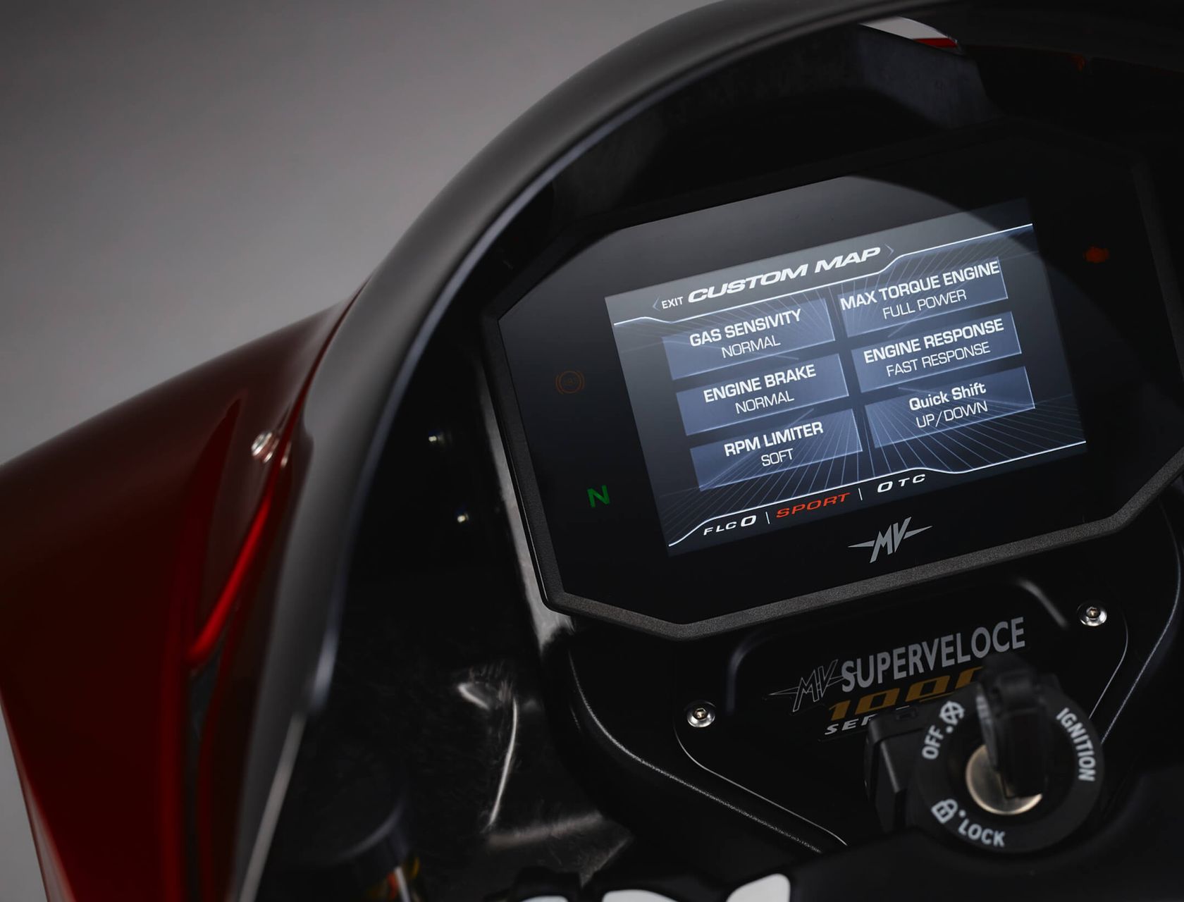 Tableau de bord MV Agusta Superveloce 1000 Serie Oro