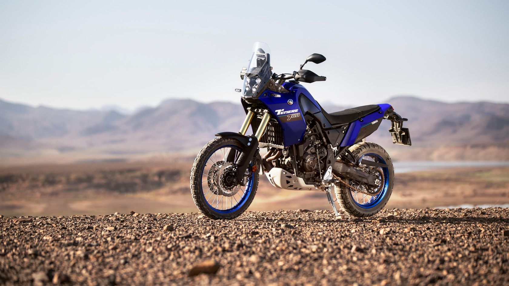 Yamaha 700 Ténéré 2024 de profil avant