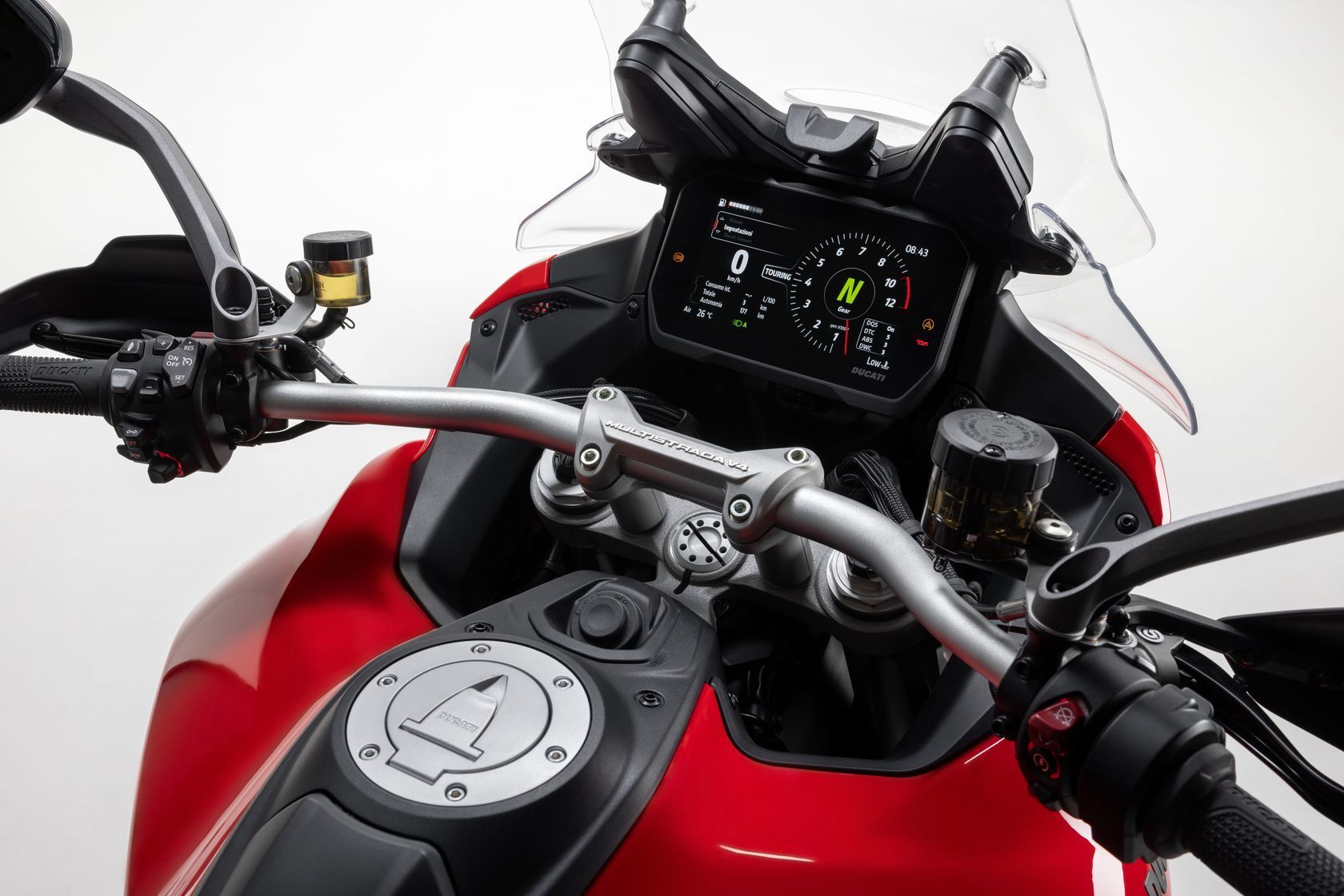 Tableau de bord Ducati Multistrada V4S 2025