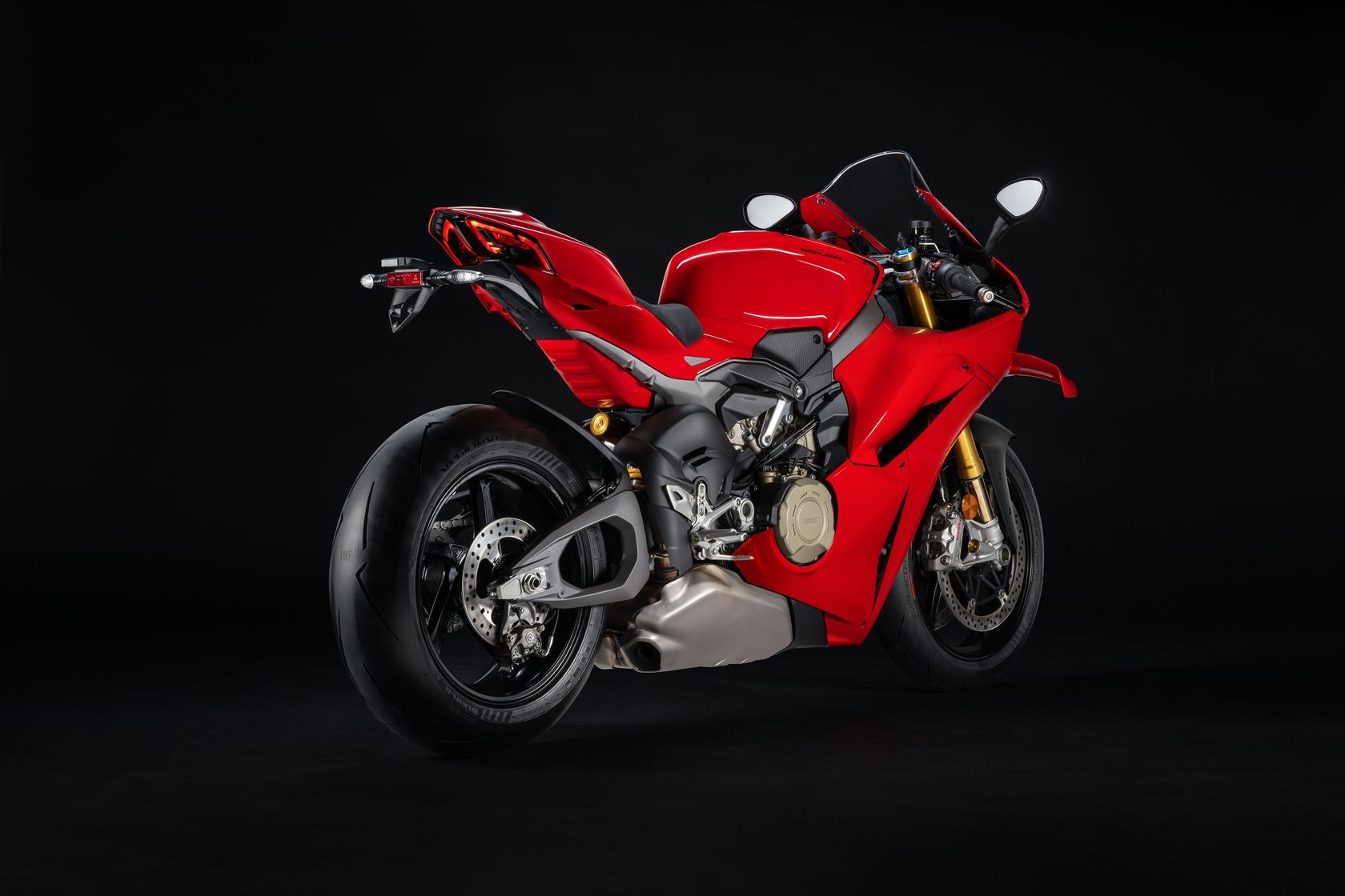 Tableau de bord Ducati Panigale V4 2025 vue arrière droit