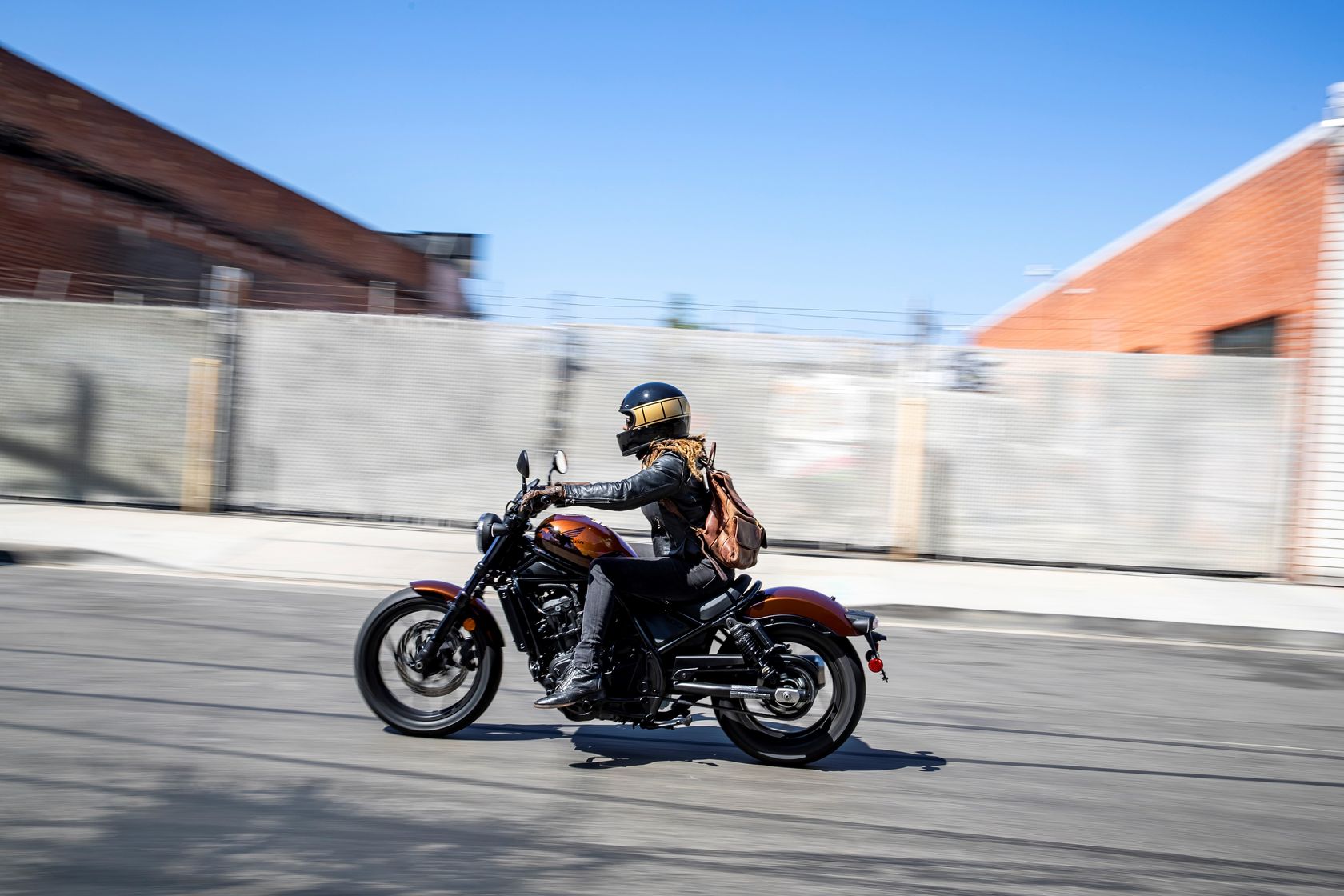 Honda CMX1100 Rebel 2024 en action