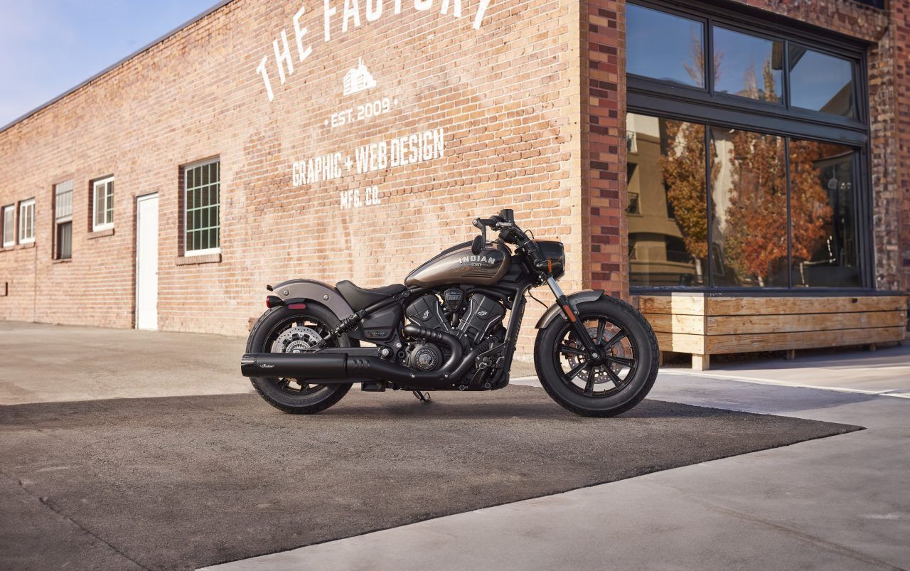 Indian Scout Bobber 2025 en statique