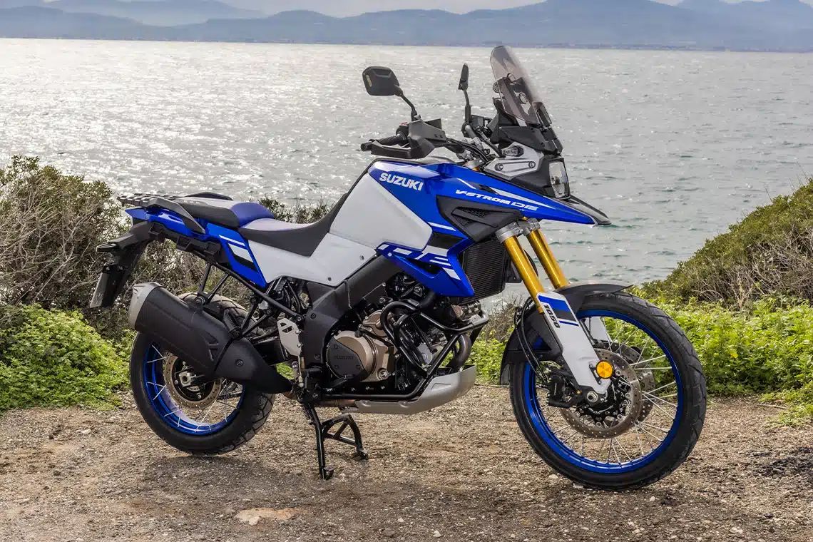 Suzuki V-Strom 1050DE 2024 en statique