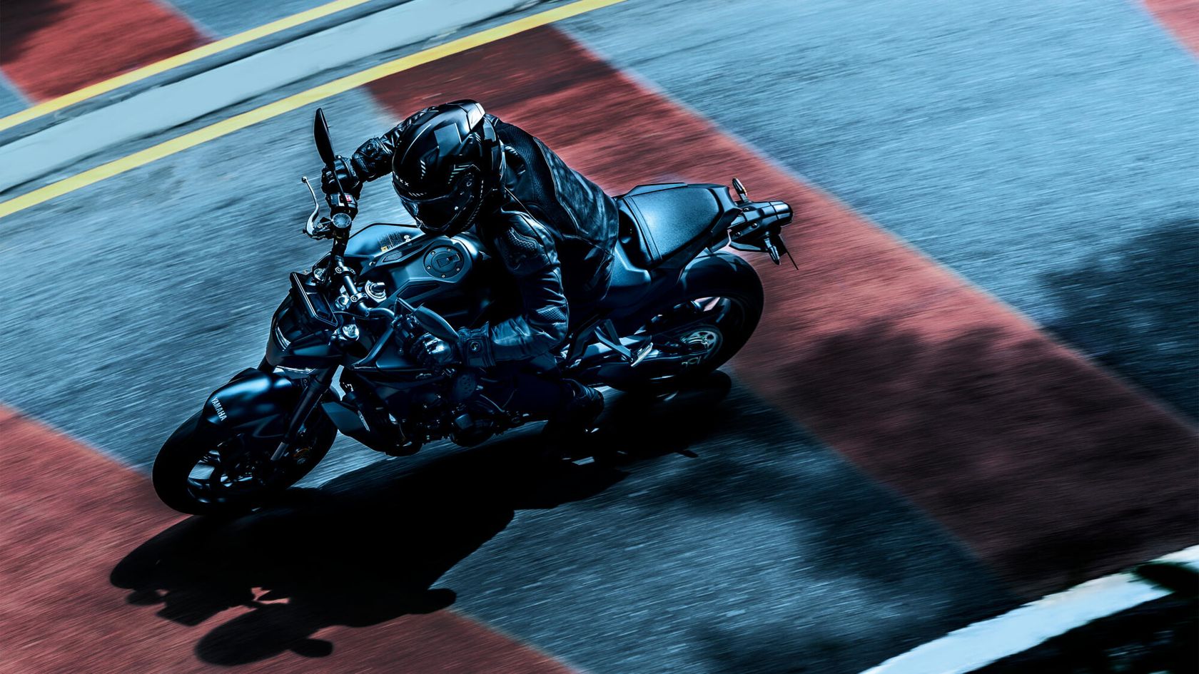 Yamaha MT-09 Y-AMT 2025 vue du dessus