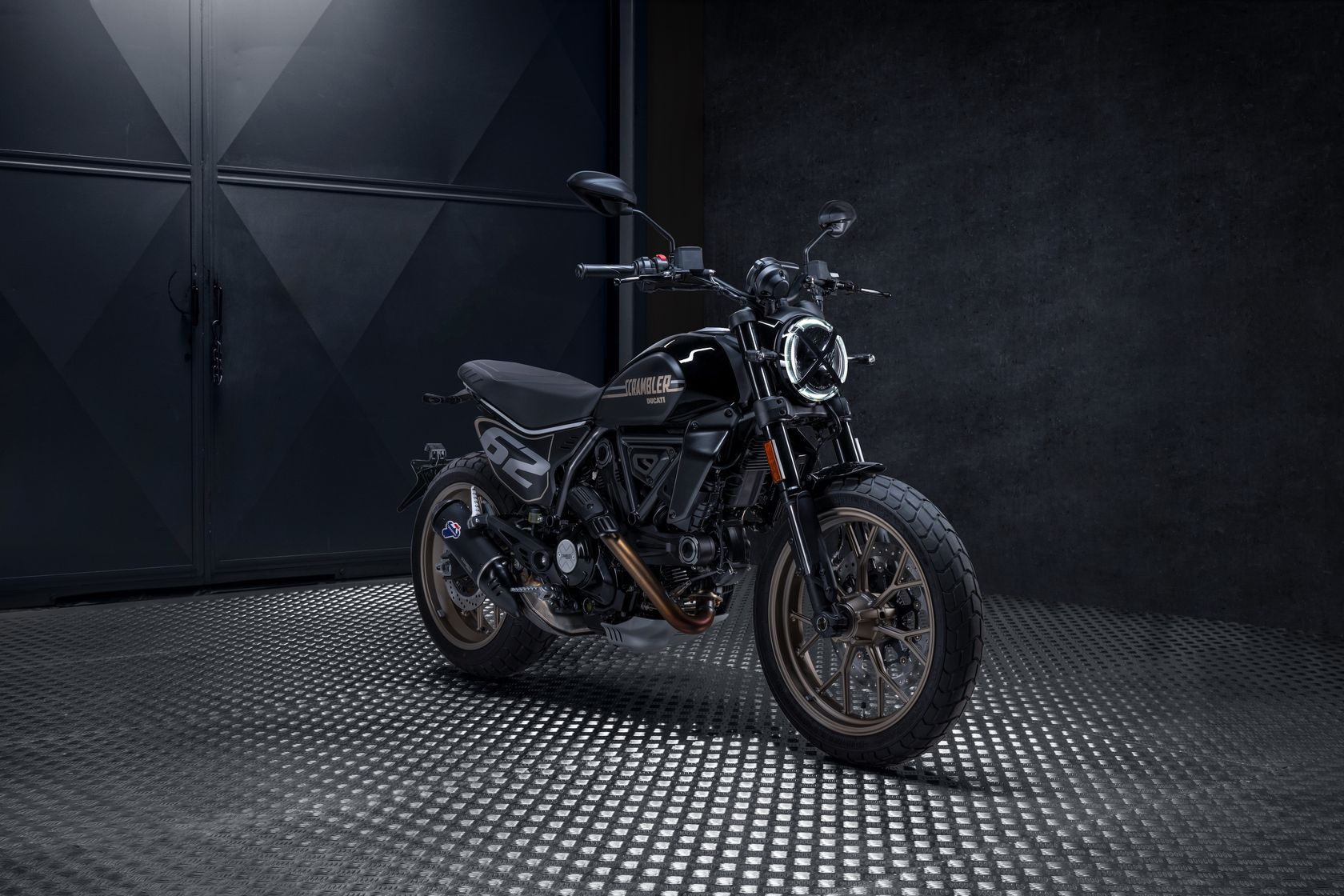 Ducati Scrambler Full Throttle 2025 vue avant droit