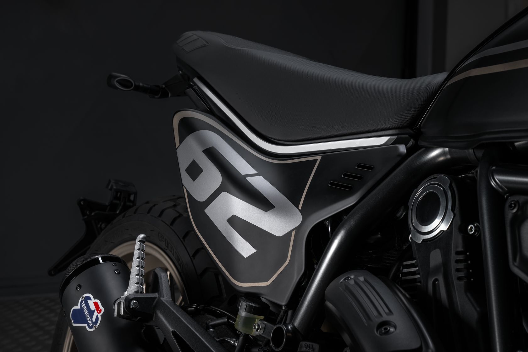 Détail Ducati Scrambler Full Throttle 2025