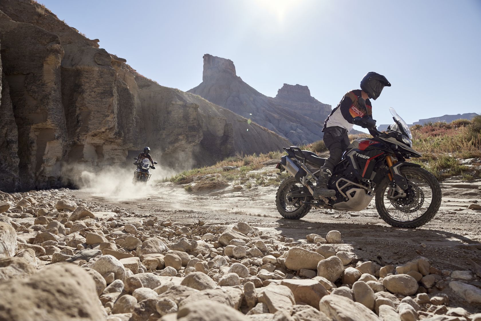 Triumph Tiger 900 Rally Pro 2024 sur piste