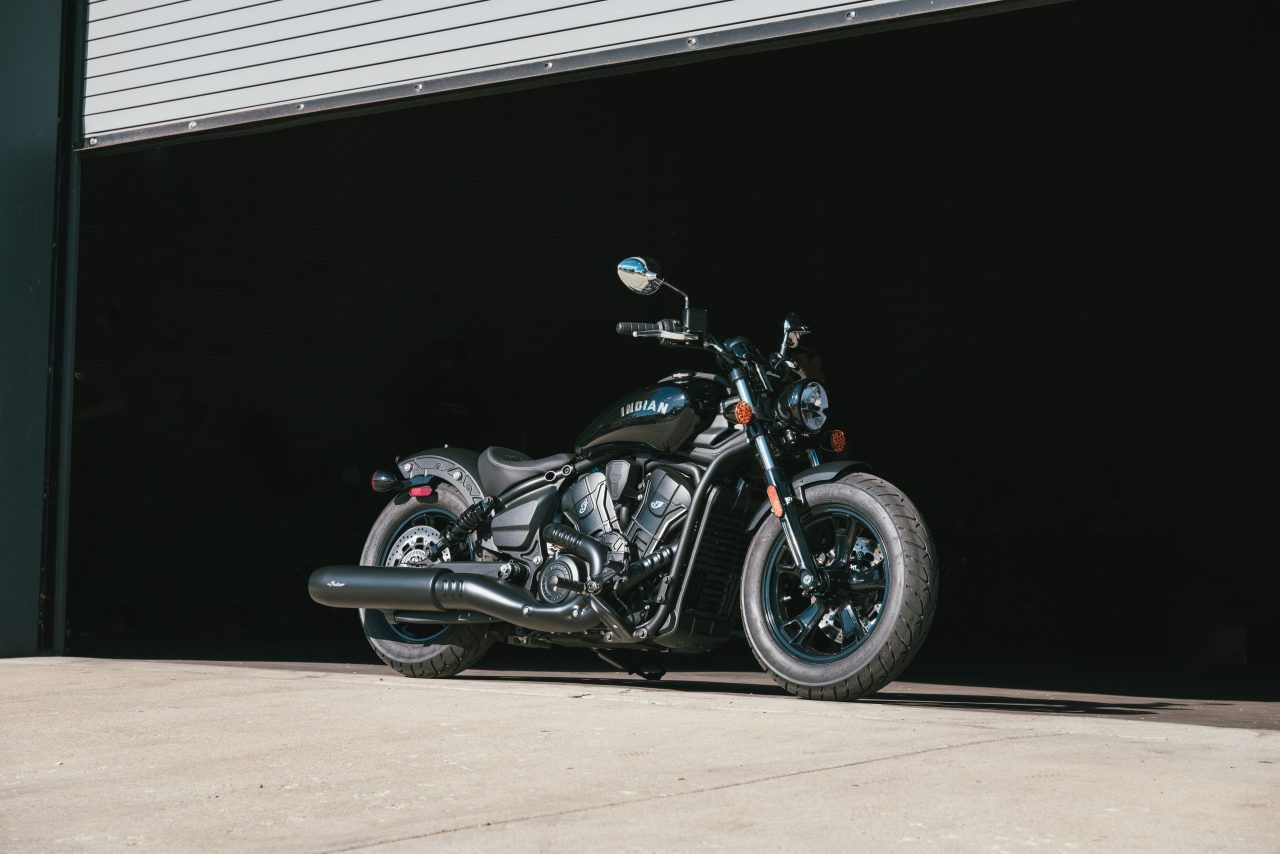 Indian Scout Sixty Bobber 2025 en statique