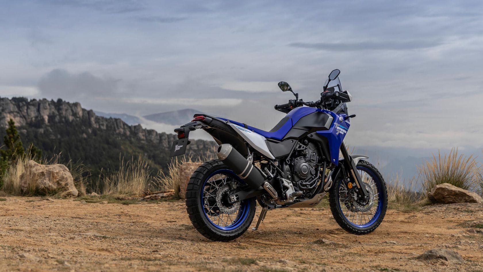 Yamaha Ténéré 700 2025 vue arrière droit