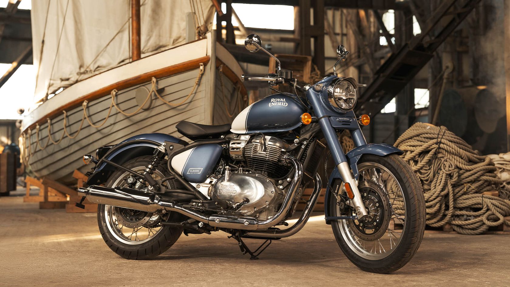 Royal Enfield Classic 650 2025 coloris bleu