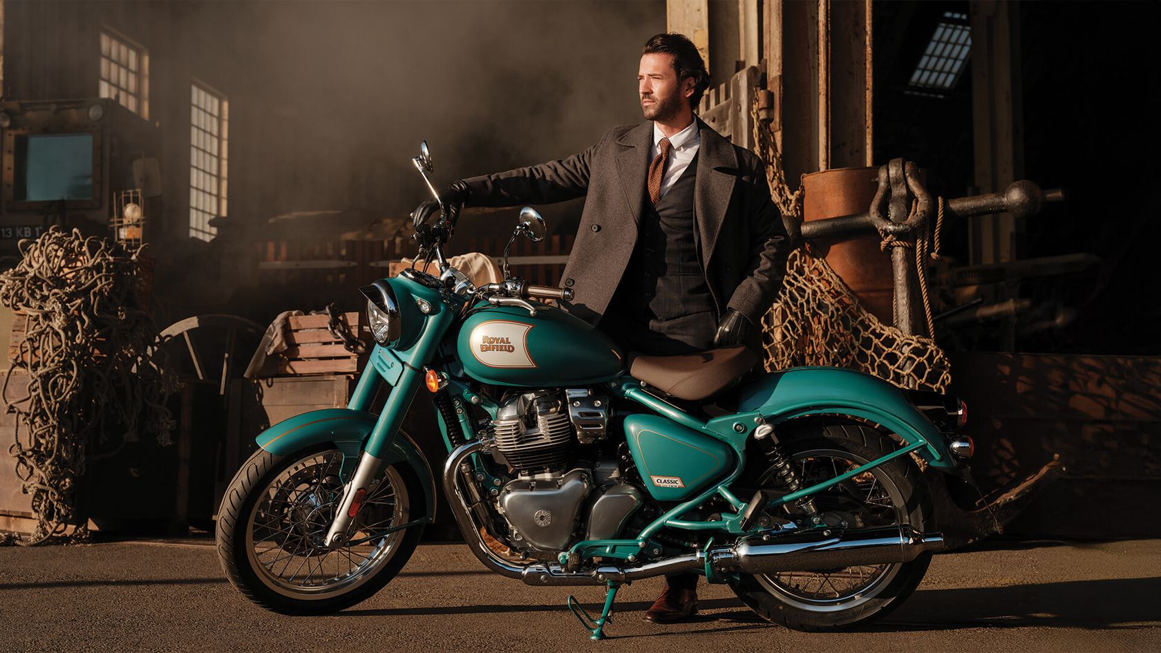 Royal Enfield Classic 650 2025 coloris turquoise