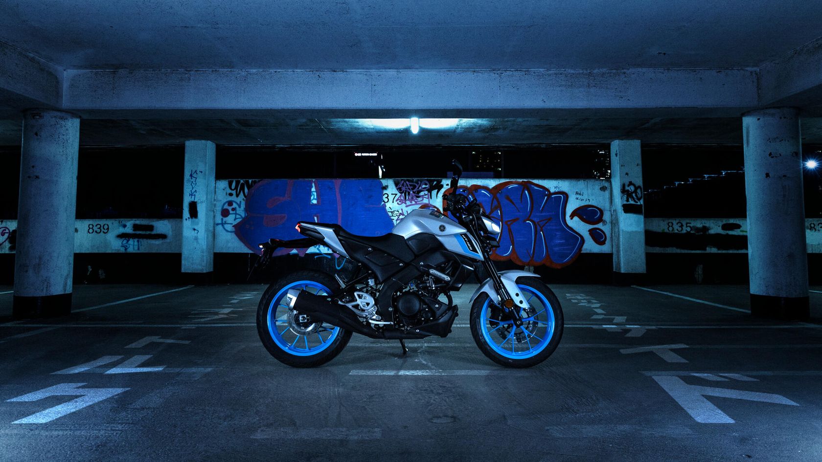 Yamaha MT-125 2025 vue de profil