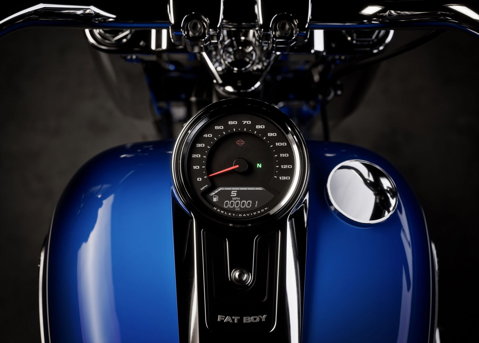 Compteur Harley Davidson Fat Boy 2025