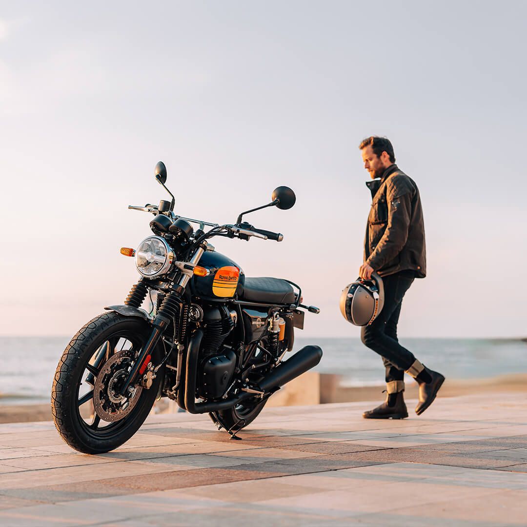 Face avant Royal Enfield Interceptor 650 2025