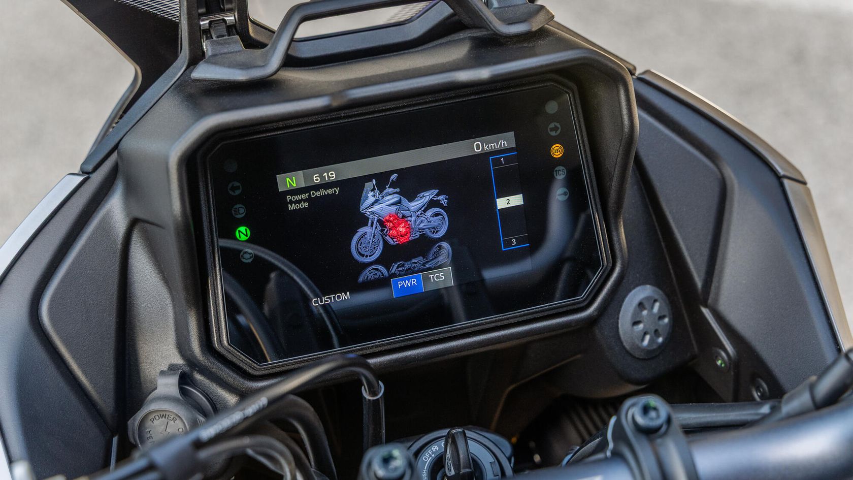 Ecran Yamaha Tracer 7 GT 2025