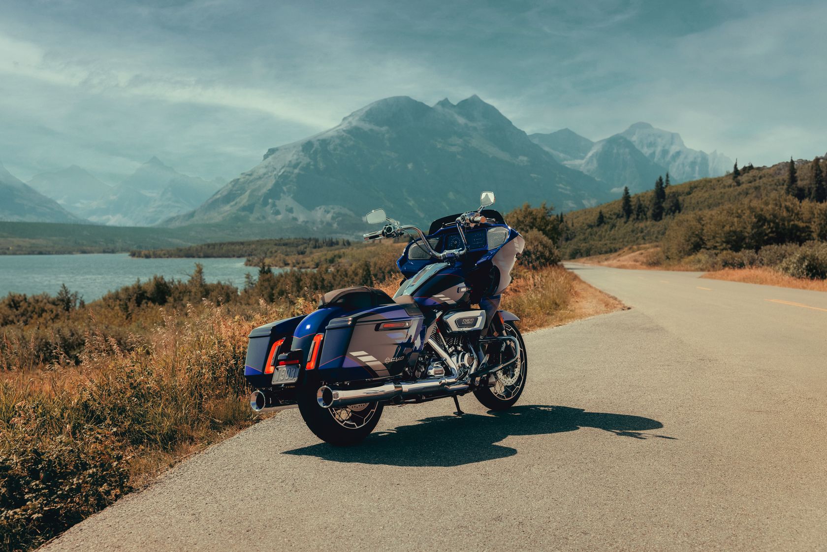 Harley-Davidson CVO Road Glide 2025 vue arrière