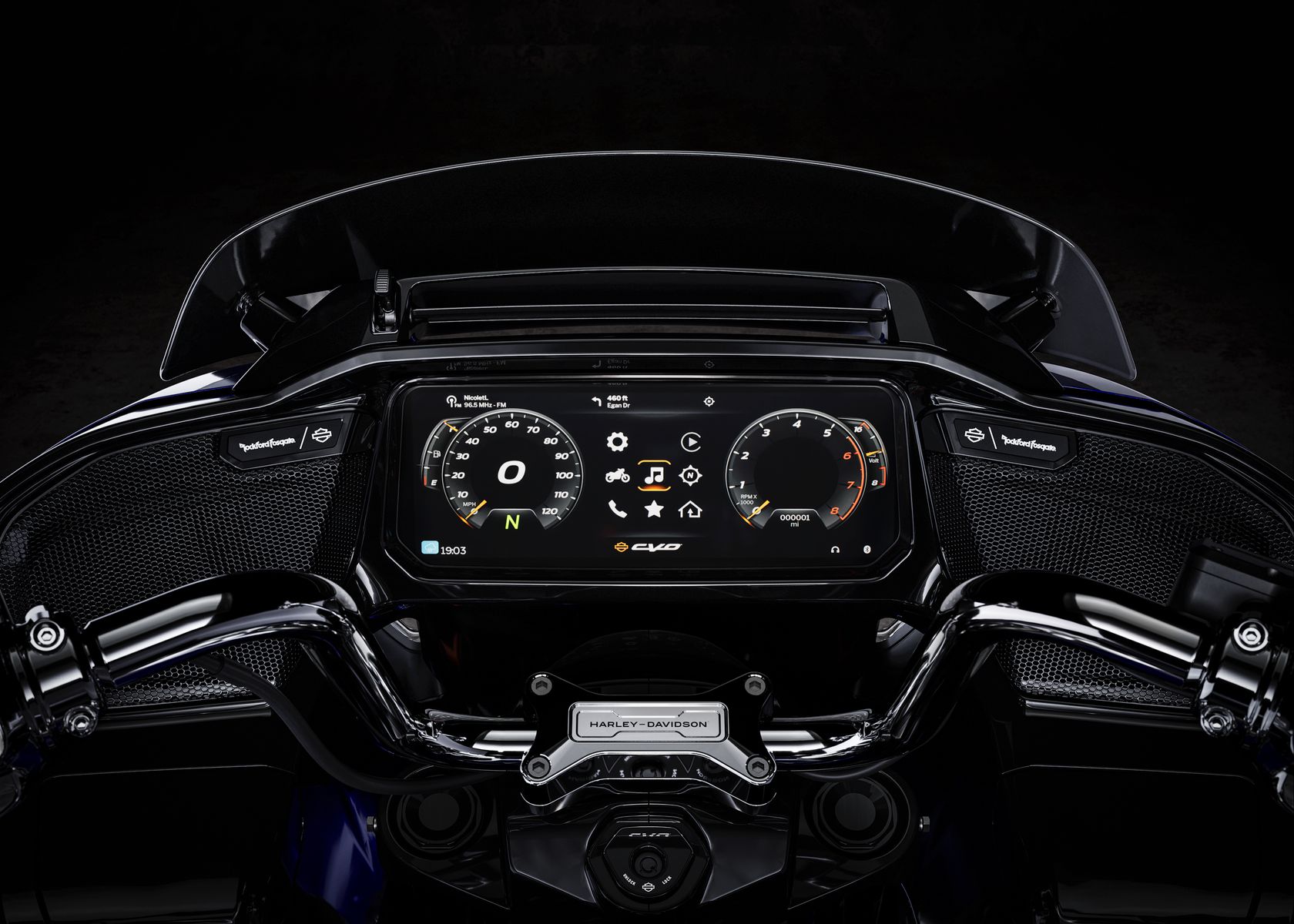 Ecran Harley-Davidson CVO Road Glide 2025