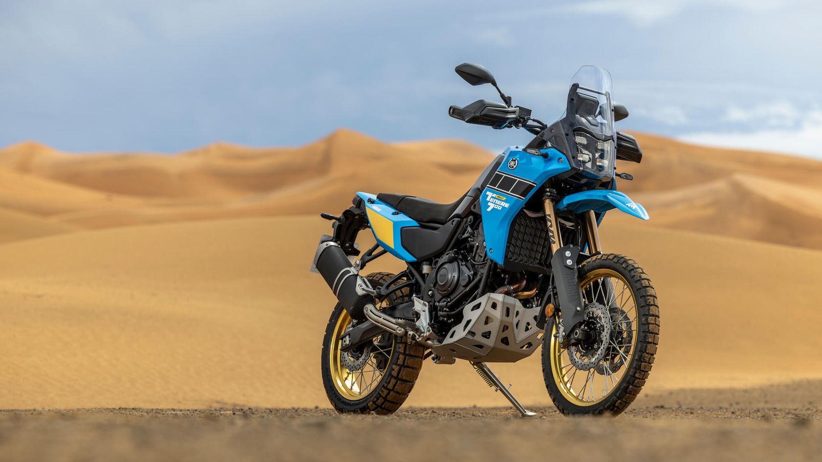 Yamaha Ténéré 700 Rally 2025 en statique