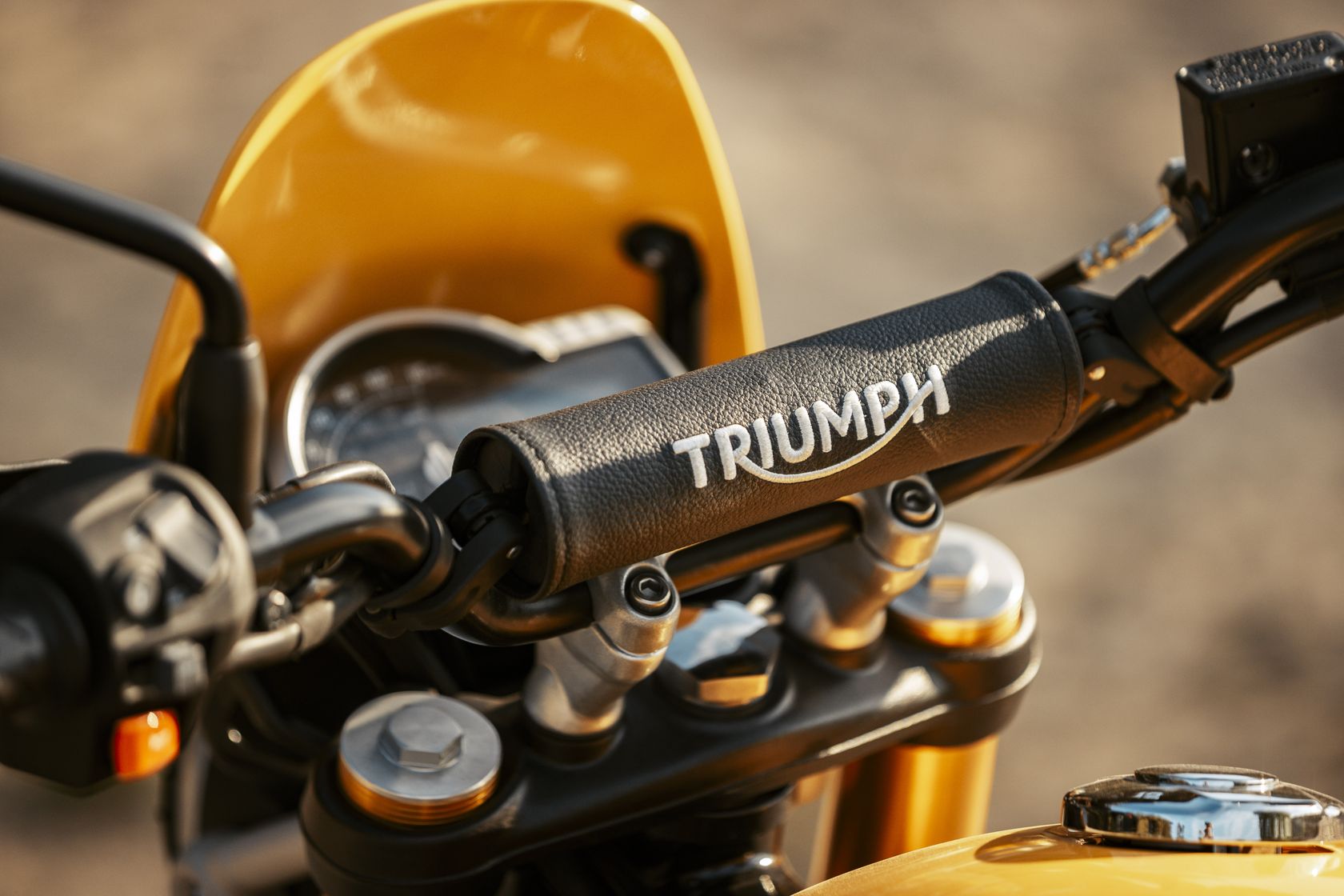 Guidon Triumph Scrambler 400 XC 2025