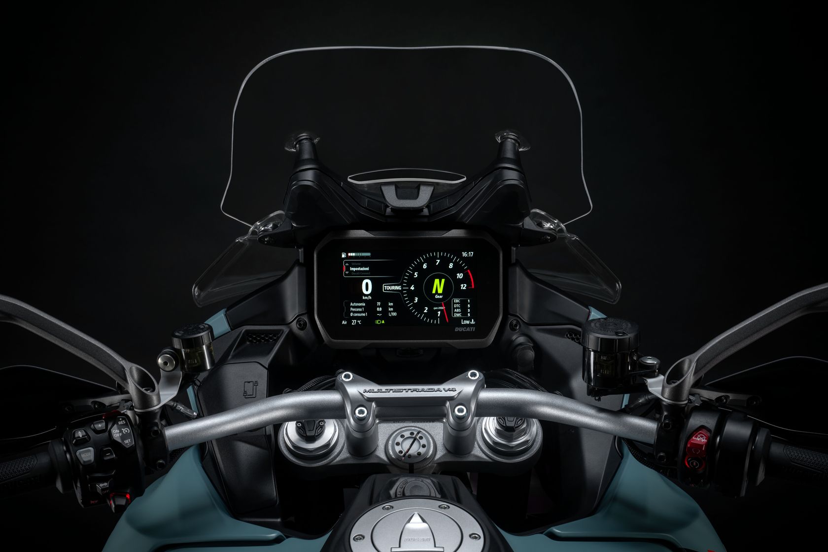 Ecran Ducati Multistrada V4 Rally 2026