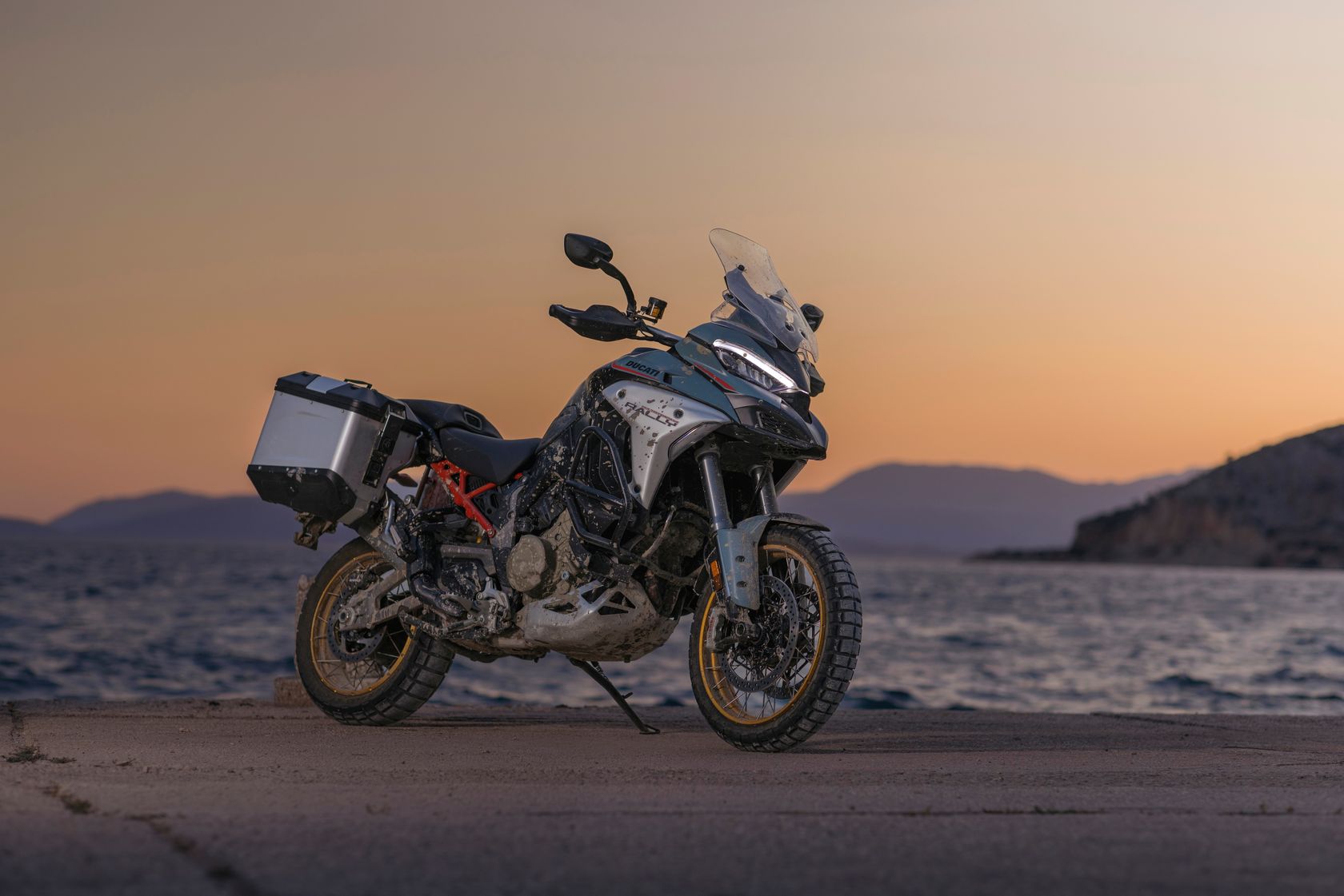 Ducati Multistrada V4 Rally 2026 vue de profil