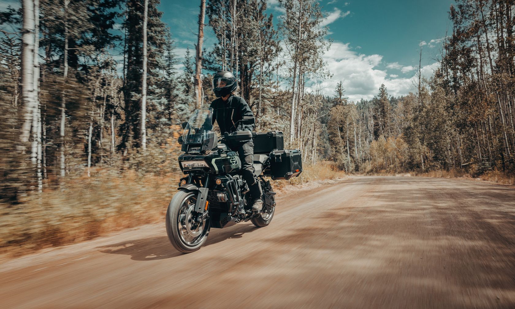 Harley Davidson Pan America Limited 2026 en chemin Harley Davidson Pan America Limited 2026 en chemin