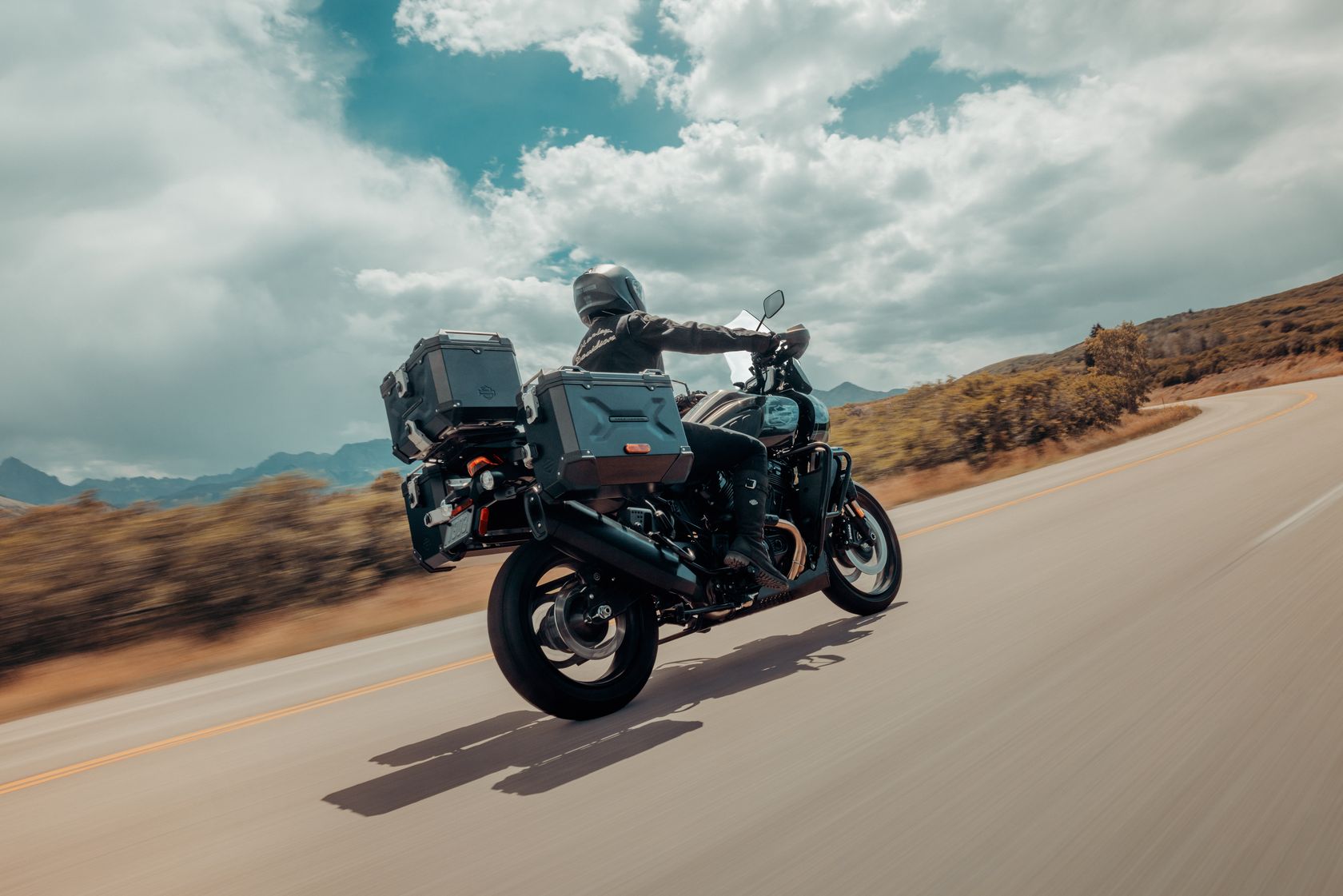 Harley Davidson Pan America Limited 2026 sur route