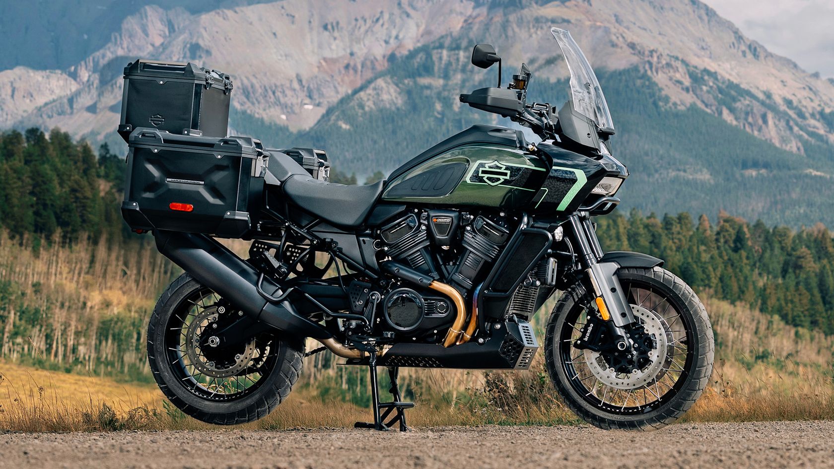 Harley Davidson Pan America Limited 2026 en statique Harley Davidson Pan America Limited 2026 en statique