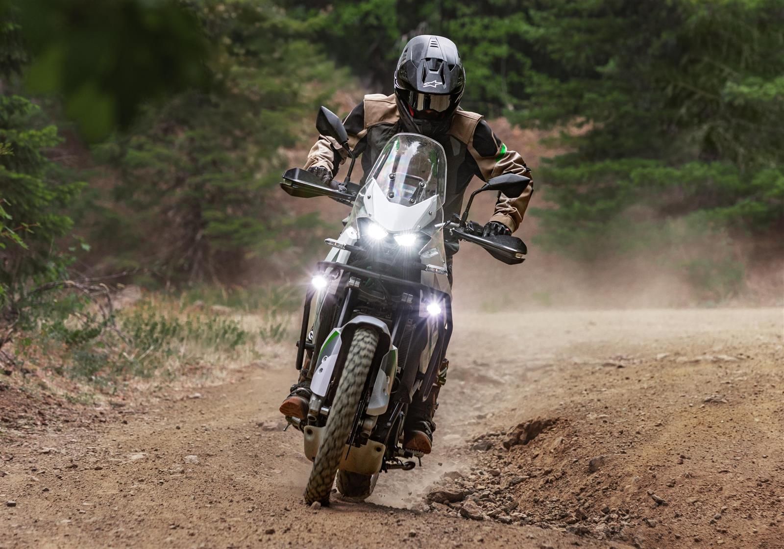 Kawasaki KLE500 SE 2026 vue de face