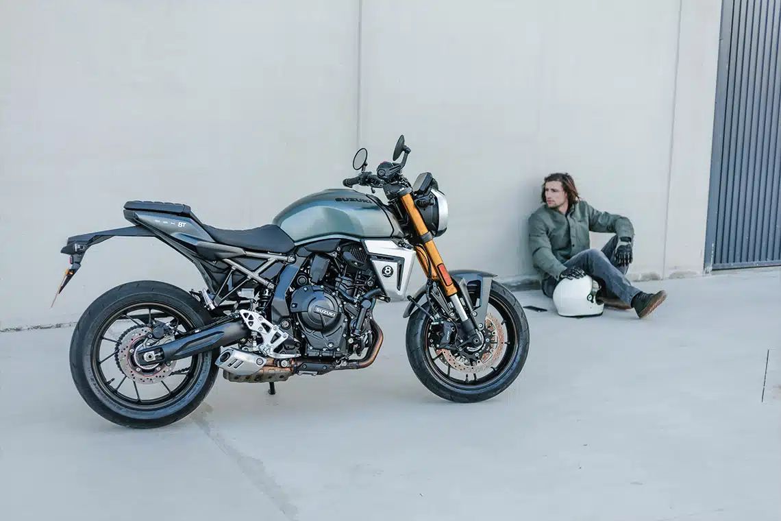 Suzuki GSX-8T 2026 en statique Suzuki GSX-8T 2026 en statique