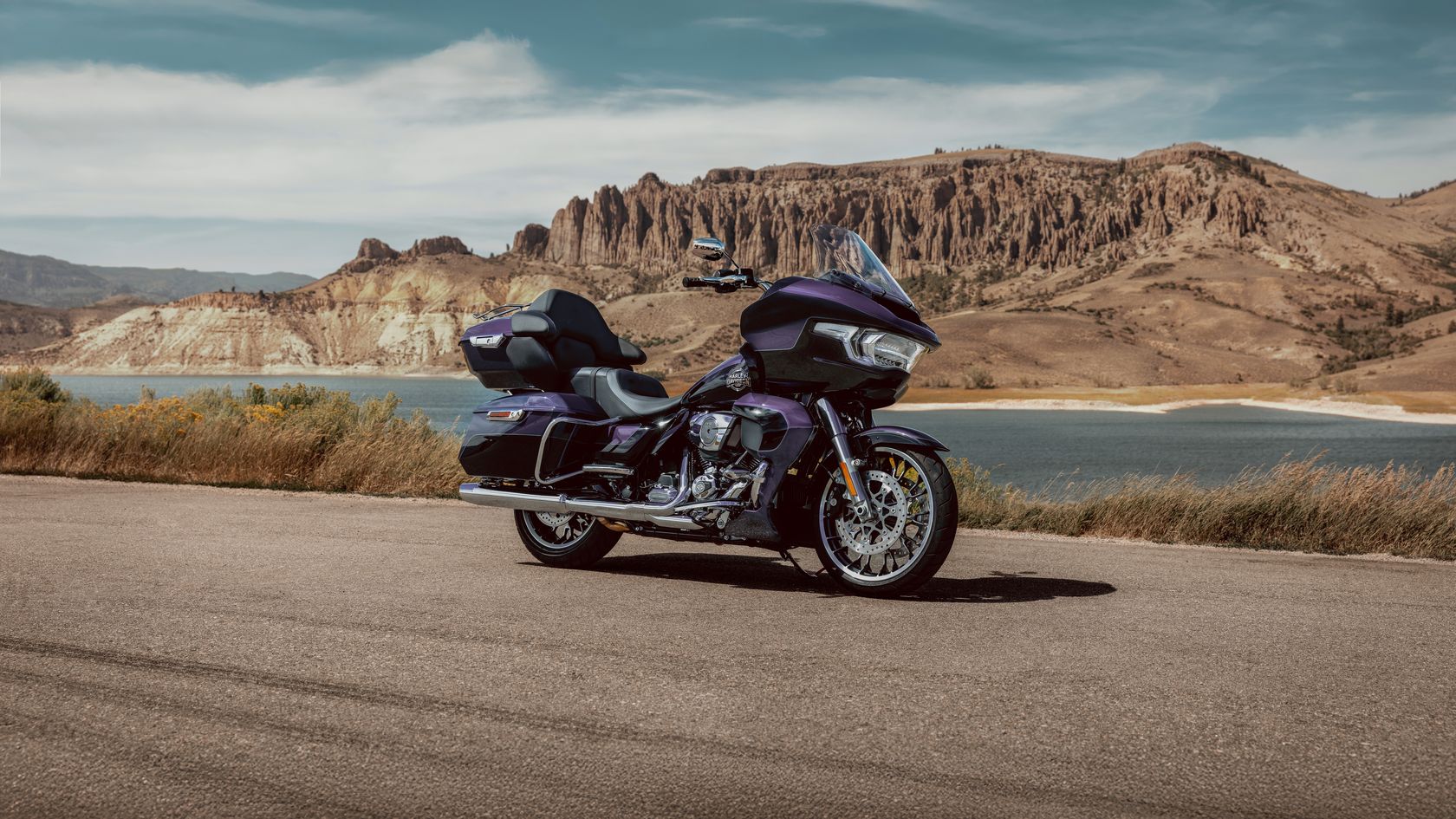 Harley Davidson Road Glide Limited 2026 en statique