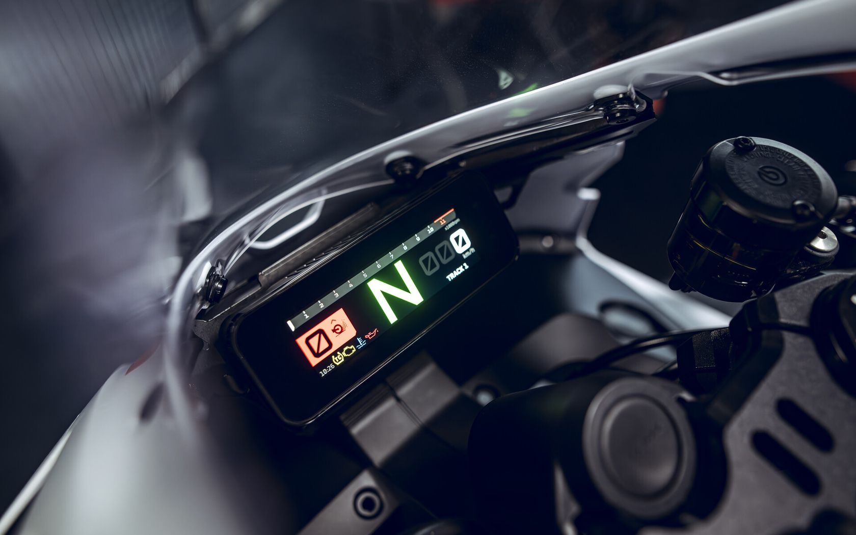 Ecran KTM 990 RC R Track 2026 Ecran KTM 990 RC R Track 2026