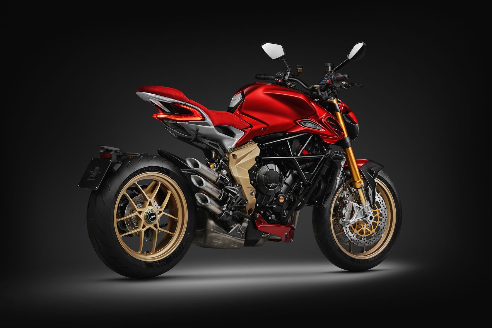 MV Agusta Brutale Serie Oro 2026 vue arrière droit