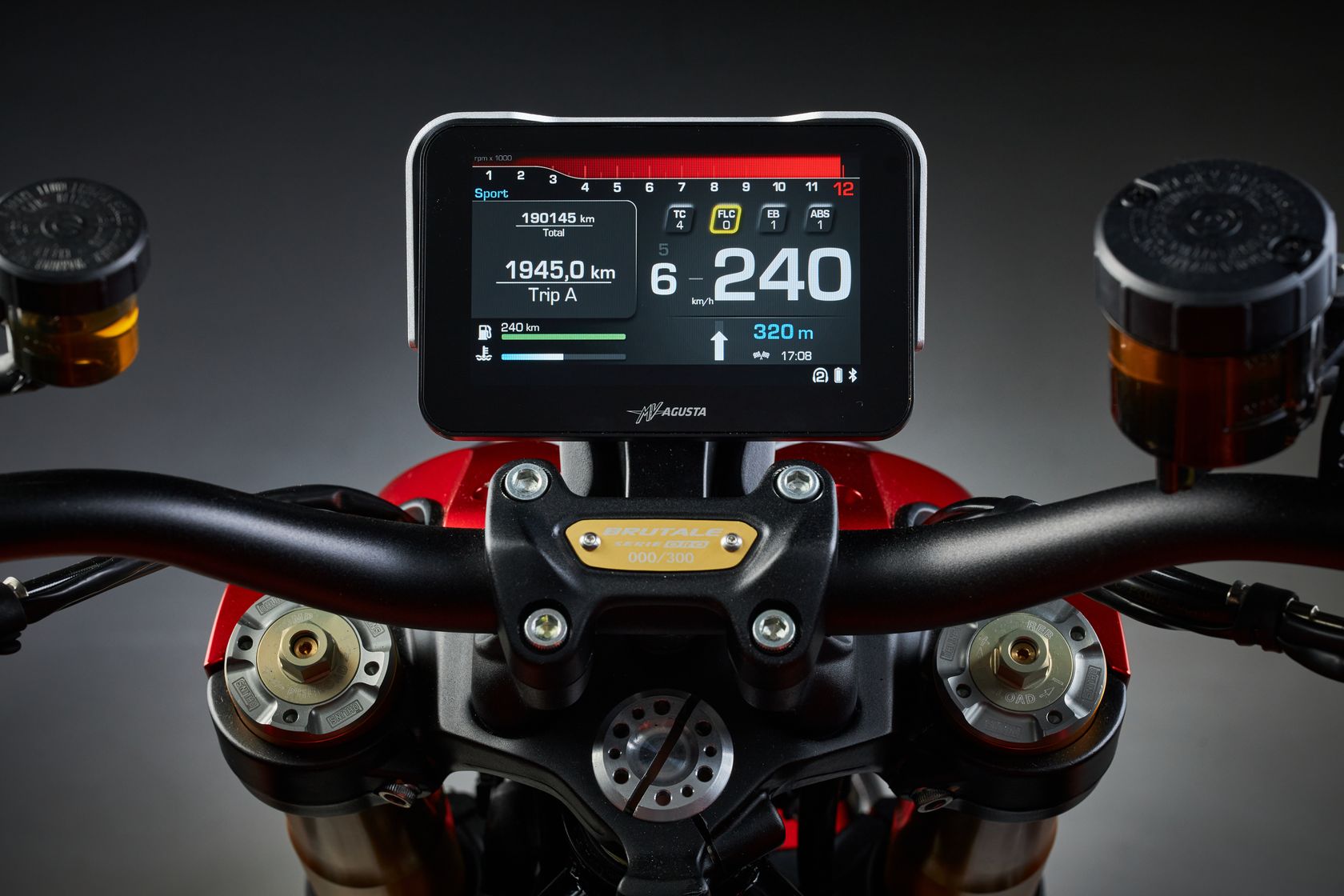 Ecran MV Agusta Brutale Serie Oro 2026