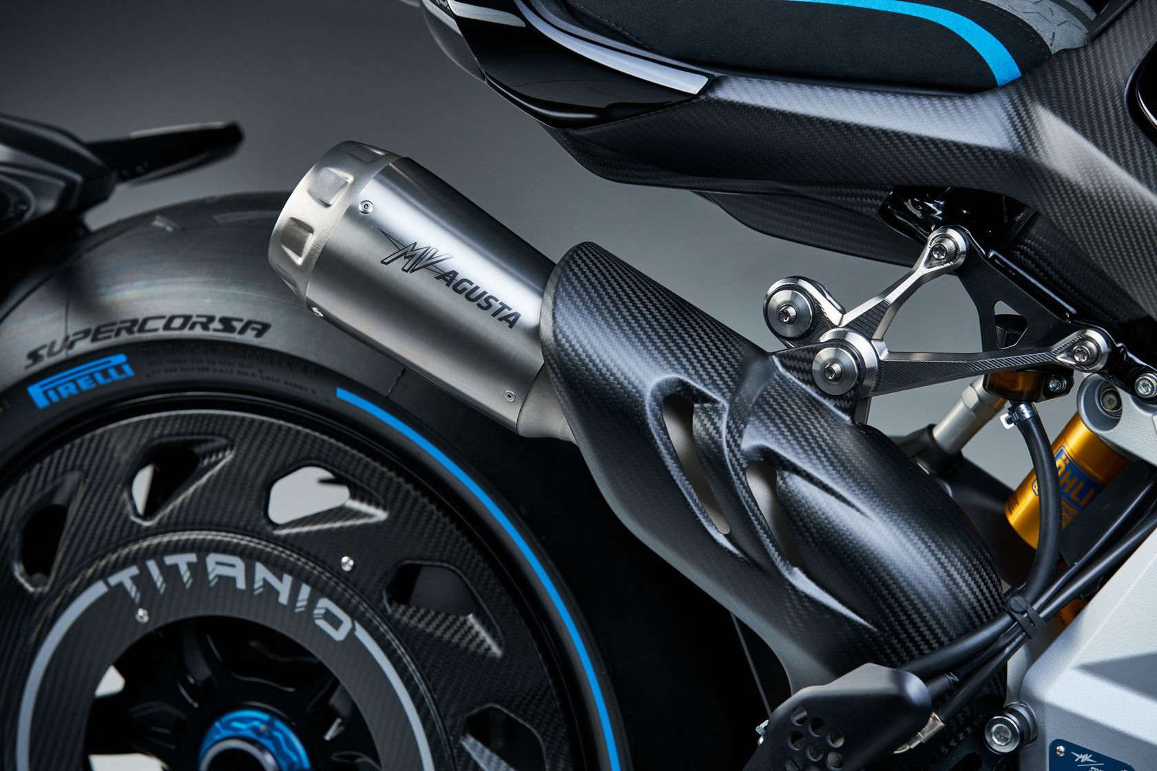 Echappement MV Agusta Rush Titanio 2026 Echappement MV Agusta Rush Titanio 2026