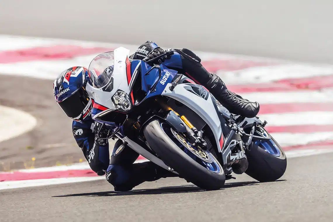 Suzuki GSX-R1000R 2026 sur l'angle