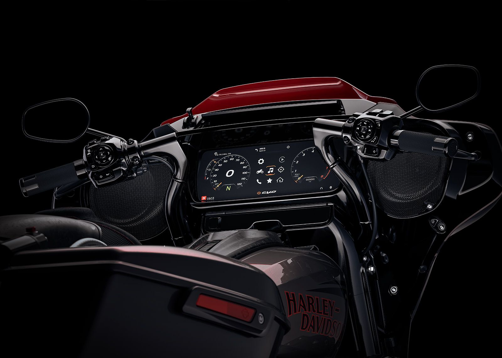 Ecran Harley CVO Street Glide ST 2026