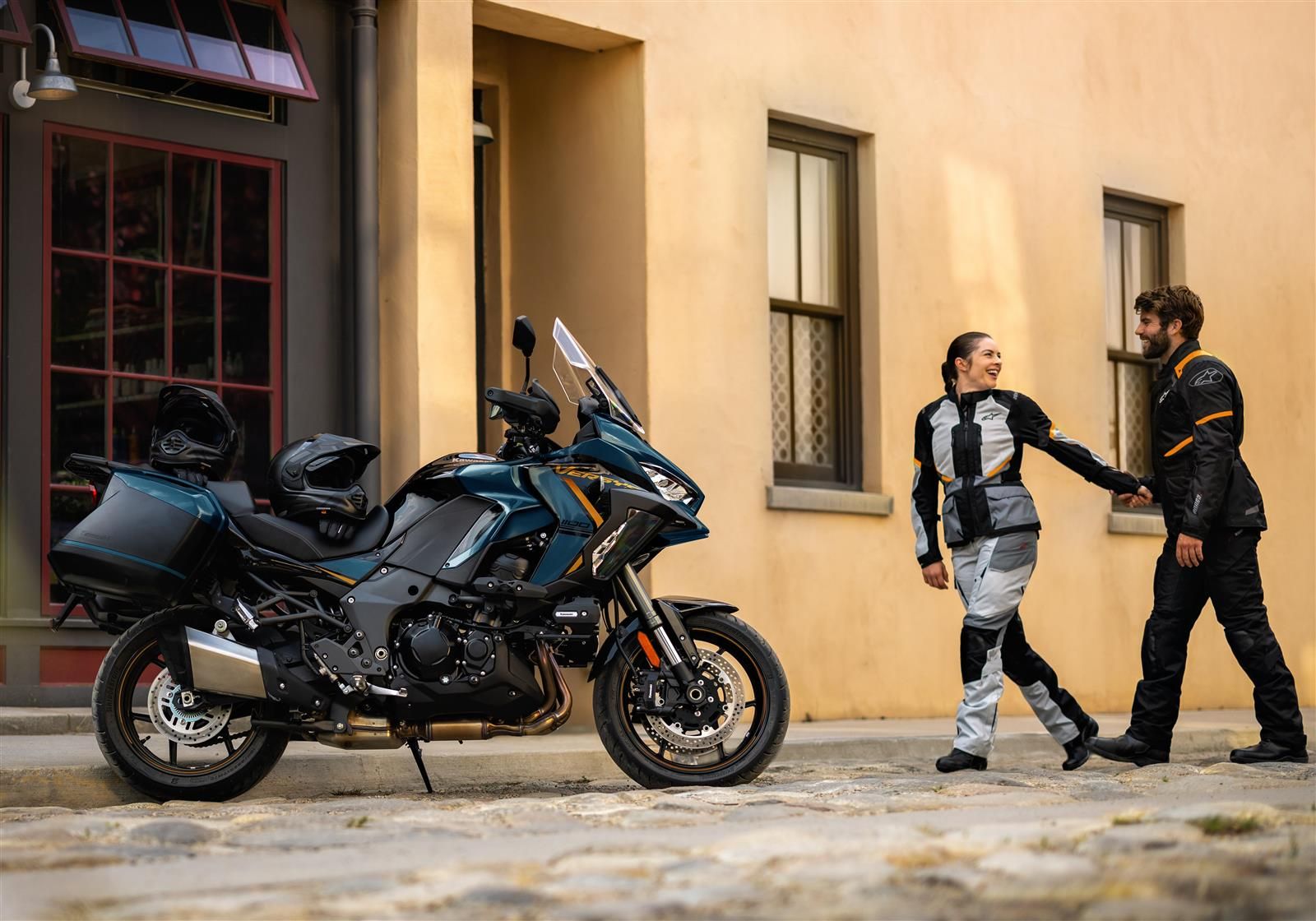 Kawasaki Versys 1100 SE 2026 en statique Kawasaki Versys 1100 SE 2026 en statique