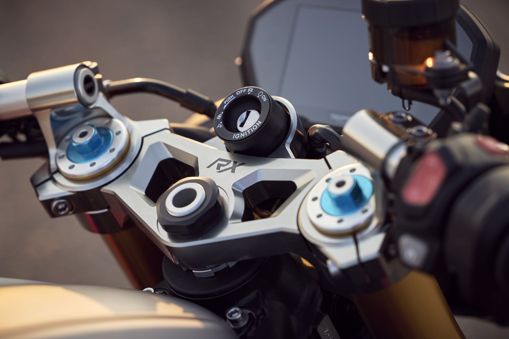 Réglage fourche Triumph Street Triple 765 RX 2026 Réglage fourche Triumph Street Triple 765 RX 2026