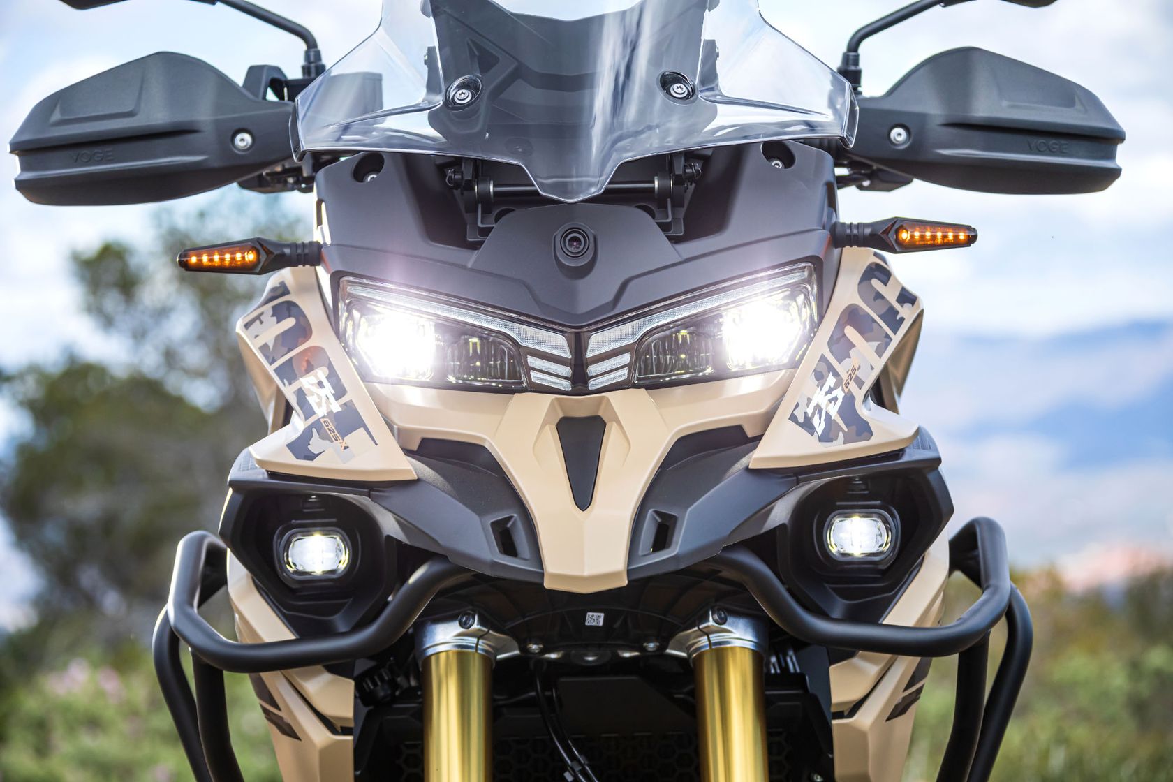 Face avant Voge DS625X 2026