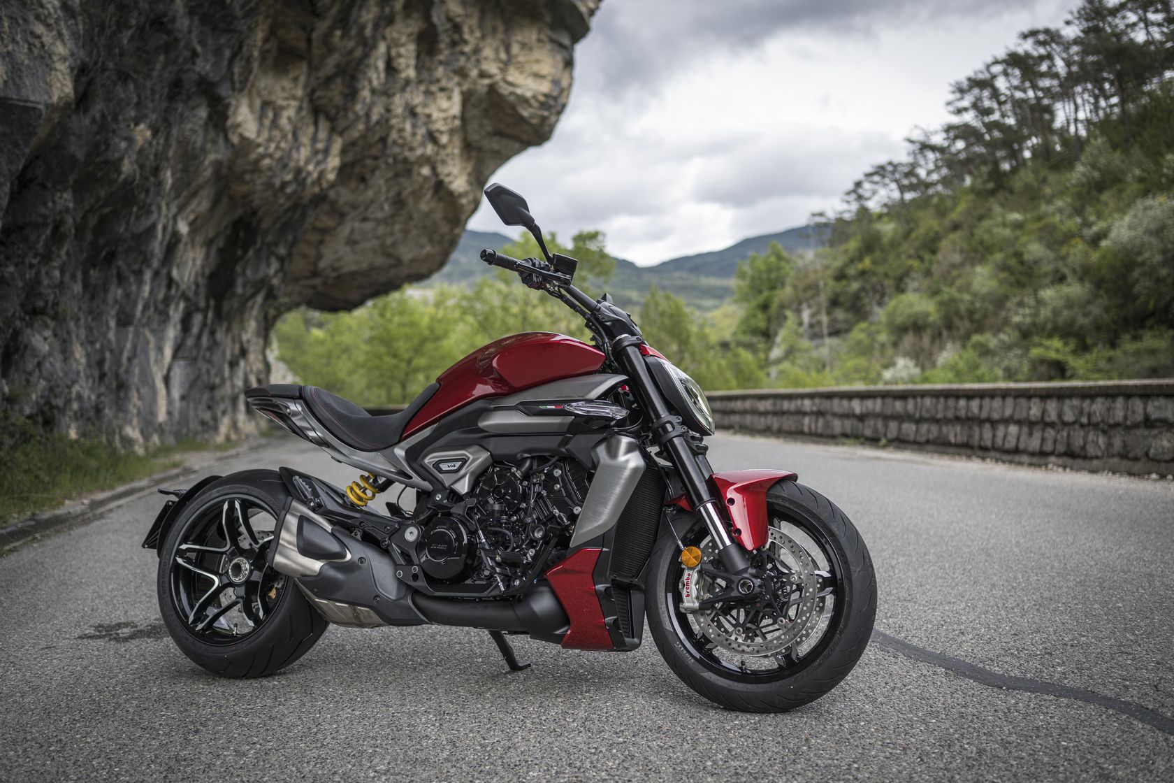 Ducati XDiavel V4 2026 en statique