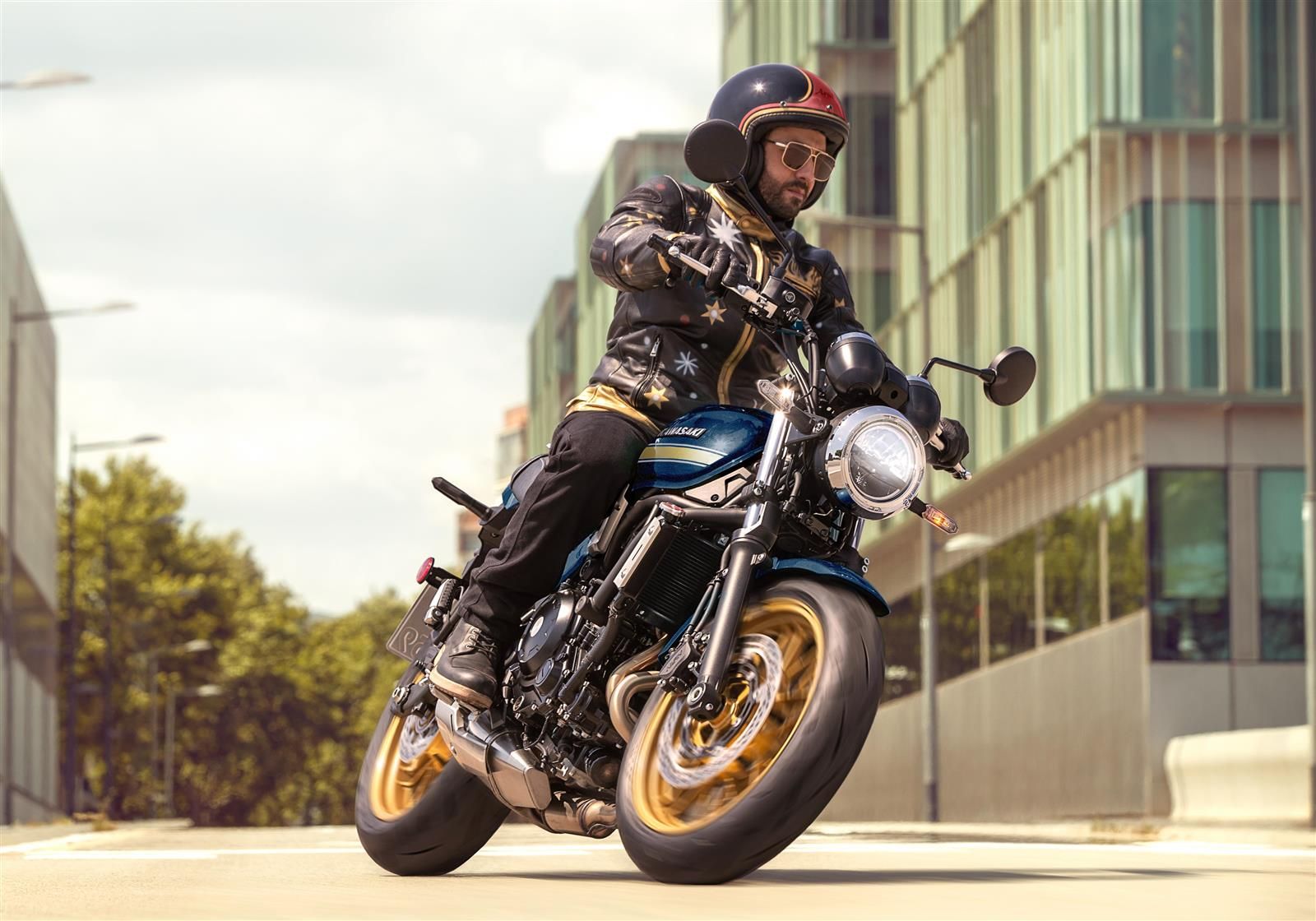 Kawasaki Z650RS 2026 sur l'angle Kawasaki Z650RS 2026 sur l'angle